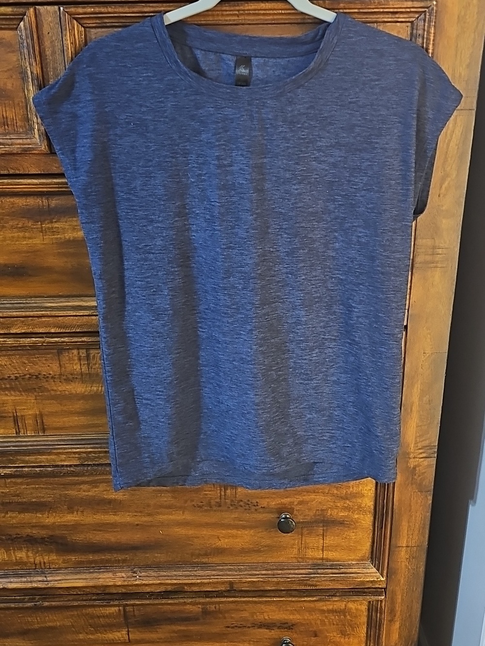 Kyodan Black And Dark Blue Womens Top. Sz XS, Relaxed Fit